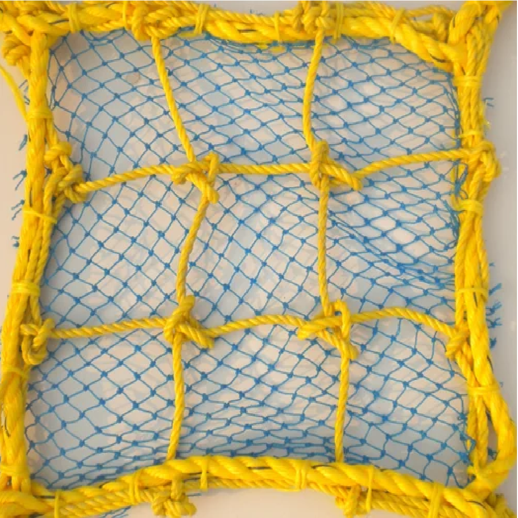 PP Rope Double Layer Safety Net 12 mm-6mm 4x4